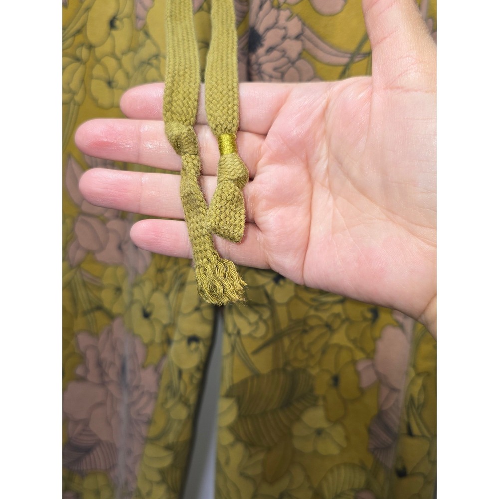 Anthropologie Women's Camilla Knit Joggers Hug Print Yellow Floral SP Boho - Picture 3 of 13